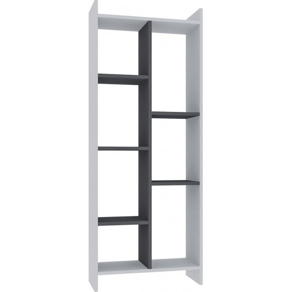 Bibliothèque Eden - Blanc/anthracite Bibliothèque Eden - Blanc/anthracite