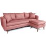 Sofia divan bank rechts - Roze
