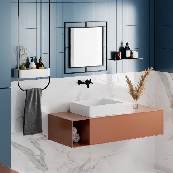 Corner spegel - Svart Corner spegel - Svart