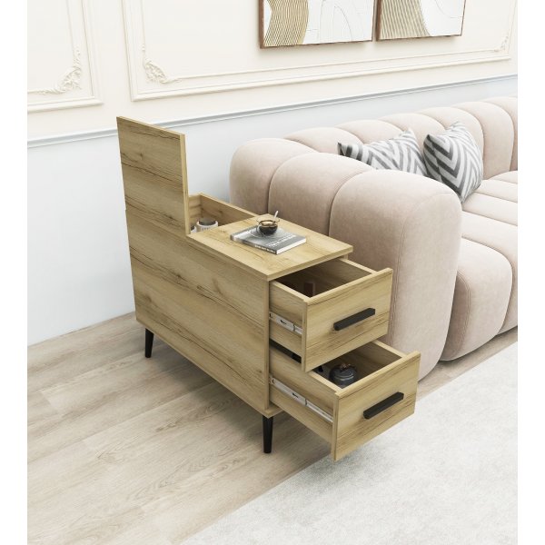 IJsland bijzettafel - Beige IJsland bijzettafel - Beige