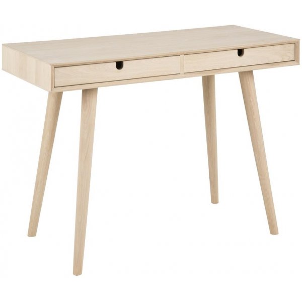 Bureau Century 100 x 45 cm - Chne pigment blanc