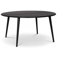 Omni runt matbord Ø180 cm - Svartbetsad ek Omni runt matbord Ø180 cm - Svartbetsad ek