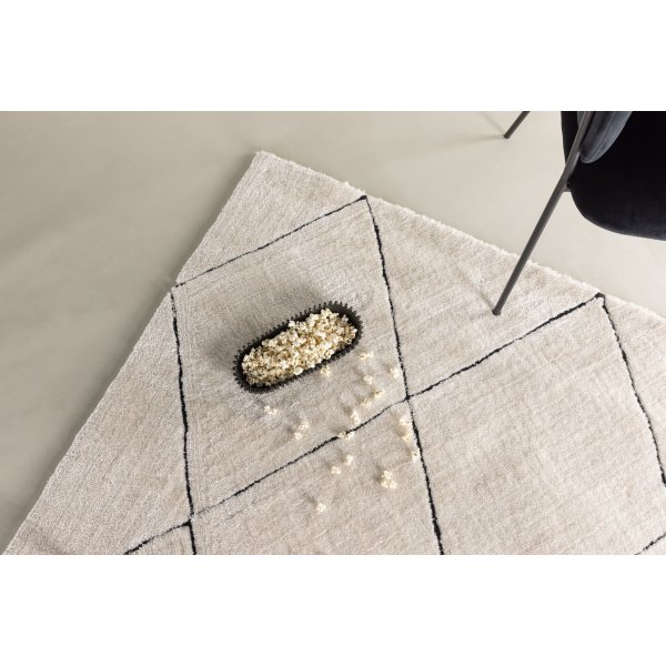 Tapis Patrik - Noir/blanc Tapis Patrik - Noir/blanc