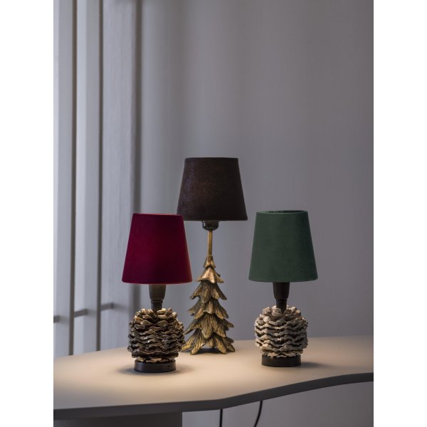 Queen Fluwelen lampenkap - Smaragd Queen Fluwelen lampenkap - Smaragd