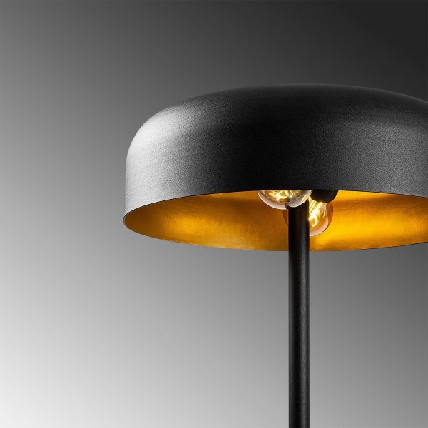 Like golvlampa 5 - Svart/guld