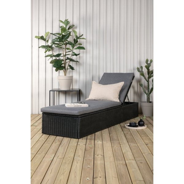 Quad solsäng - Svart Quad solsäng - Svart