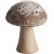Dco champignon 14 x 14 x 19 cm - Beige