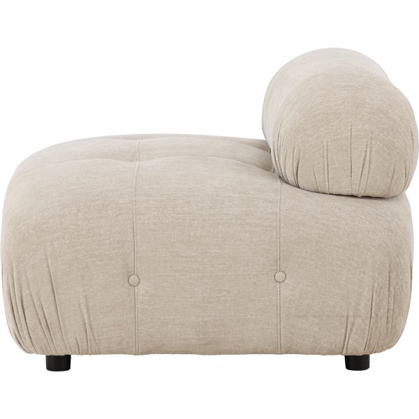 Mika soffmodul - Beige/Krom