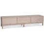 Borgholm mediabnk 188 cm XL - Whitewash