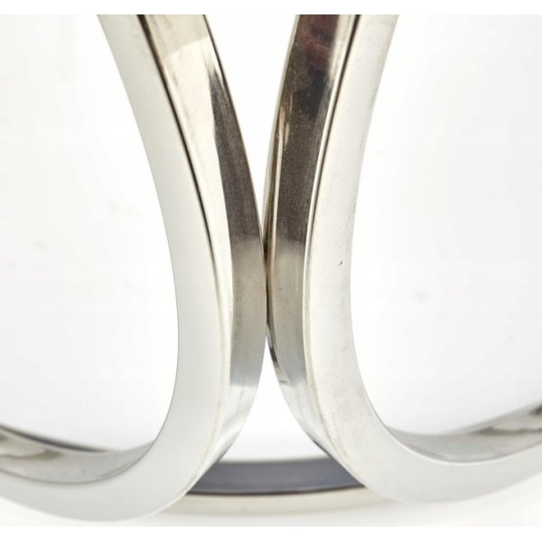 Table basse Harlow Ø50 cm - Chromé Table basse Harlow Ø50 cm - Chromé