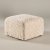 Pouf Frankie 50 x 50 cm - Nounours beige