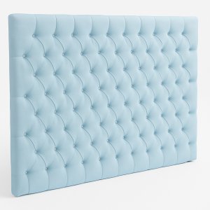 Nord sänggavel med diamantknappar 210 cm - Ljusblå Nord sänggavel med diamantknappar 210 cm - Ljusblå