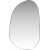 Askersund spegel 65 x 40 cm - Silver