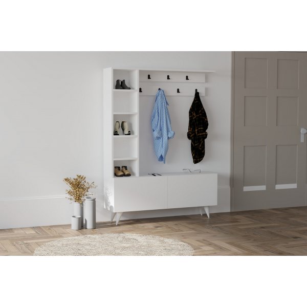 Meuble d'entrée Hale - Blanc Meuble d'entrée Hale - Blanc