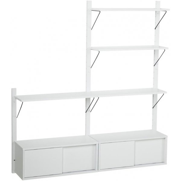 Gilbert bokhylla - Vit Gilbert bokhylla - Vit