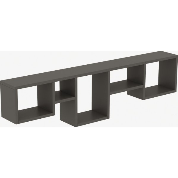 Amanos wandplank - Antraciet Amanos wandplank - Antraciet