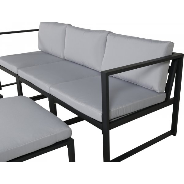 Salvador loungegrupp - Svart Salvador loungegrupp - Svart