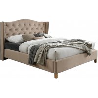 Duncan sngram 160x200 cm - Beige sammet