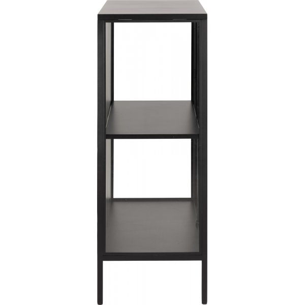 Newcastle vitrinekast - Zwart