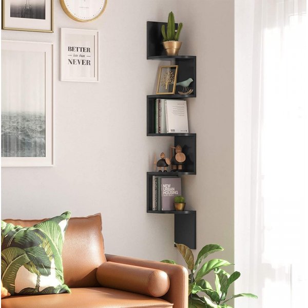 Damascus boekenkast - Zwart Damascus boekenkast - Zwart