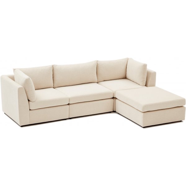 Mottona 3-sits divansoffa Cream