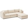 Mottona 3-sits divansoffa Cream