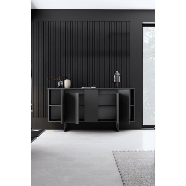 Buffet Lux Anthracite/noir Buffet Lux Anthracite/noir