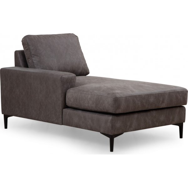 Canapé en U Braga droit - Anthracite Canapé en U Braga droit - Anthracite