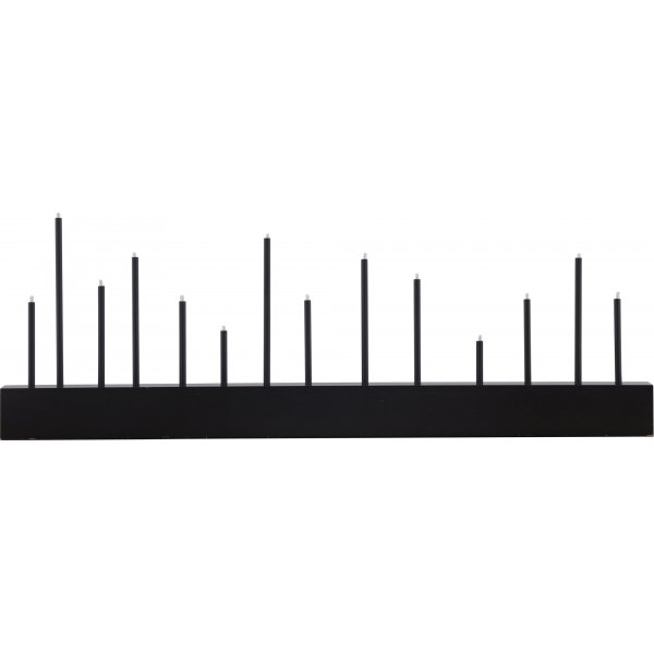 Kungsberget ljusstake - Svart Kungsberget ljusstake - Svart