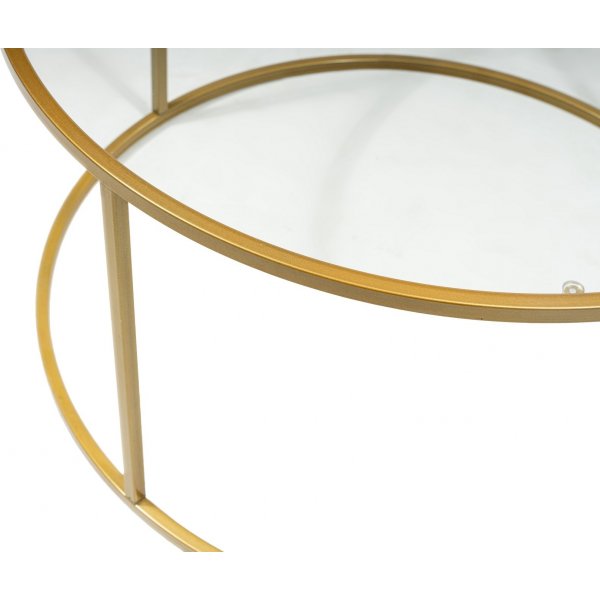 Table basse Spree Ø80 cm - Or Table basse Spree Ø80 cm - Or