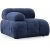 Petite 2-sits soffa - Bl