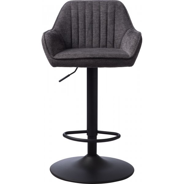 Casco barstol - Mörkgrå randigt mönster Casco barstol - Mörkgrå randigt mönster