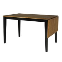 Brisbane matbord - 120x76 - svart/ekbets Brisbane matbord - 120x76 - svart/ekbets