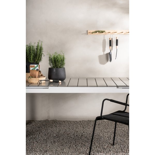 Levels matbord 229 x 100 cm - Grå/Vit Levels matbord 229 x 100 cm - Grå/Vit