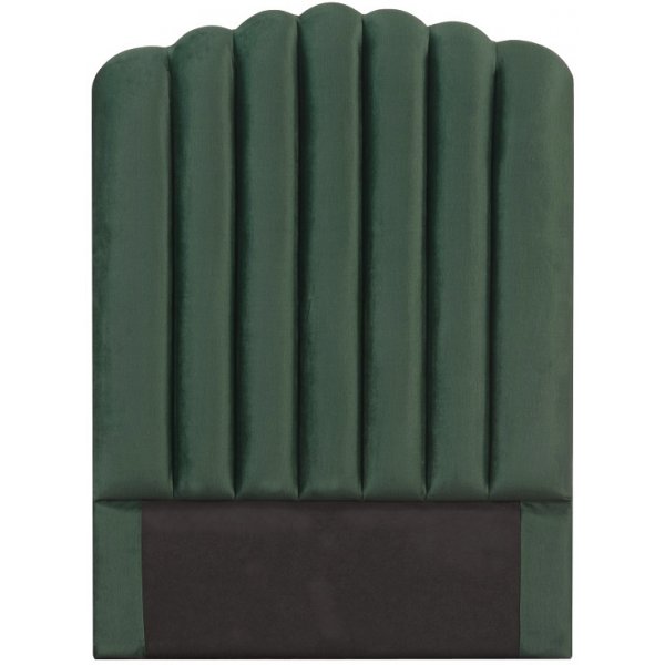 Tête de lit Bornholm (Velours vert émeraude) - Toutes largeurs Tête de lit Bornholm (Velours vert émeraude) - Toutes largeurs