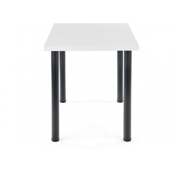 Buno matbord 120 cm - Vit/svart