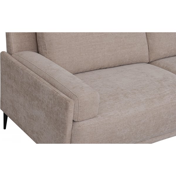 Amsterdam soffa 3-sits beige 208 cm Amsterdam soffa 3-sits beige 208 cm