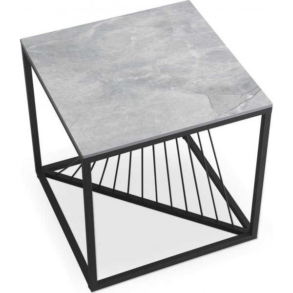 Table basse Eterneco 55 x 55 cm - Marbre gris Table basse Eterneco 55 x 55 cm - Marbre gris