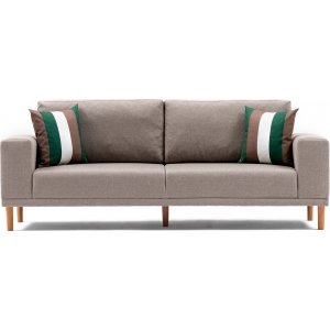 Franz 3-sits soffa - Grddvit