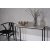 Shanghai konsolbord 100 x 35 cm - Ljus marmorimitation/svart
