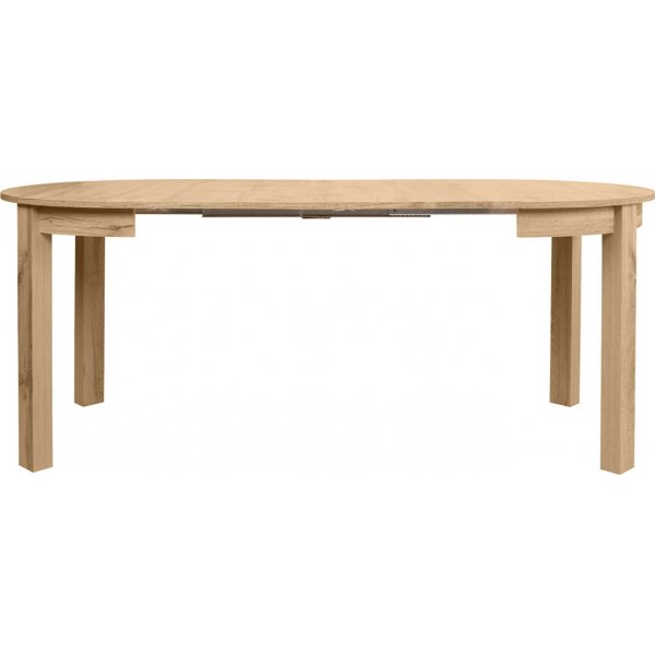 Table à manger Bernardin 95-195 x 95 cm - Chêne Wotan Table à manger Bernardin 95-195 x 95 cm - Chêne Wotan