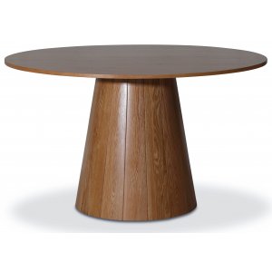 Table  manger ronde Cone 130 cm - Noyer