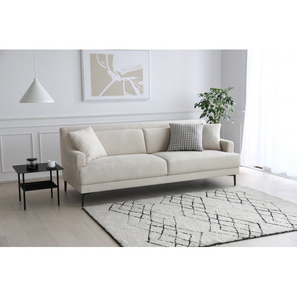 Soffa 3-sits beige modern - Hanna Soffa 3-sits beige modern - Hanna