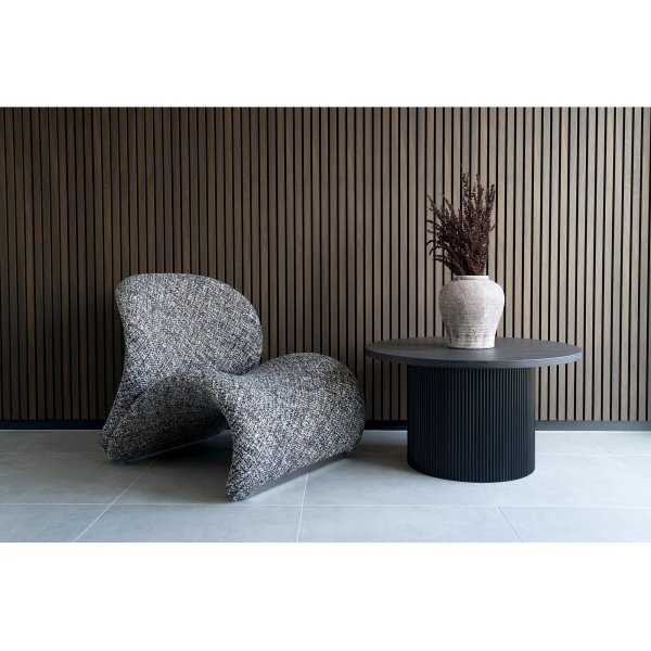 Boavista soffbord Ø80 cm - Mörkbrun Boavista soffbord Ø80 cm - Mörkbrun