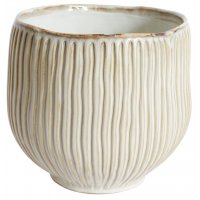 Vas Knopp H18 cm - Vit Vas Knopp H18 cm - Vit