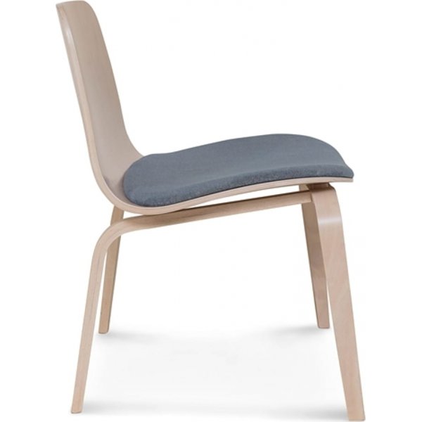 Fauteuil Hips avec assise rembourrée - Couleur du cadre et du revêtement au choix Fauteuil Hips avec assise rembourrée - Couleur du cadre et du revêtement au choix