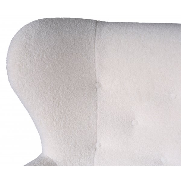 Buffalo öronlappsfåtölj - Off White Teddy Buffalo öronlappsfåtölj - Off White Teddy