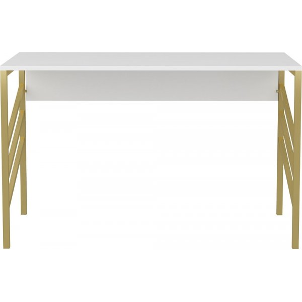 Josephine skrivbord 120 x 60 cm - Guld/vit Josephine skrivbord 120 x 60 cm - Guld/vit