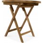 Grunnebo vikbart runt matbord 80 cm - Teak