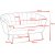 Kingsley 2-sits soffa i sammet - grön / mässing + Möbelvårdskit för textilier